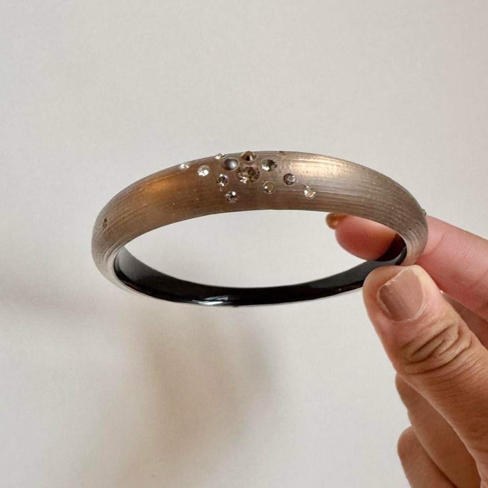 Alexis Bittar Sparkle Lucite Bangle